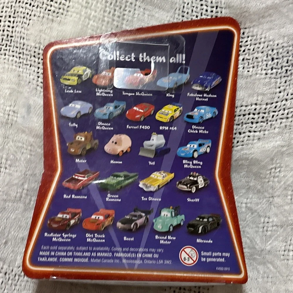 Disney Pixar Cars Supercharged Ferrari F430 red car Mattel BRAND NEW